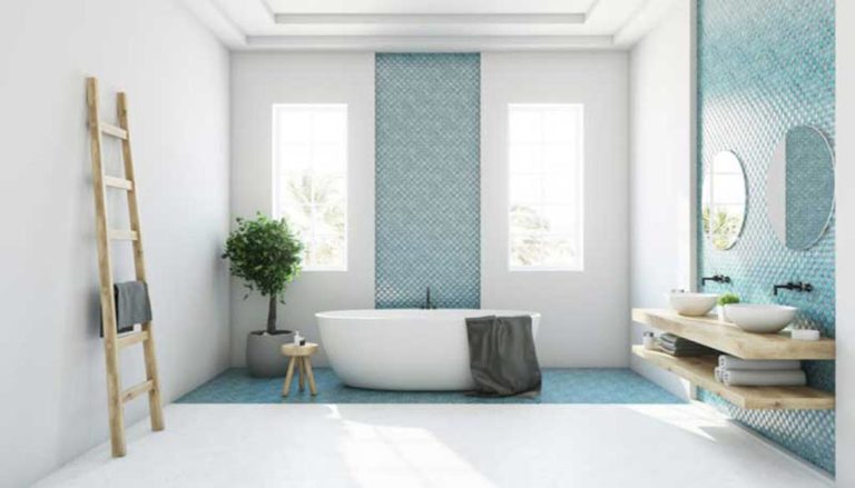 Ανακαίνιση μπάνιου: Διαλέξτε «έξυπνα» πλακάκια που δε λερώνουν